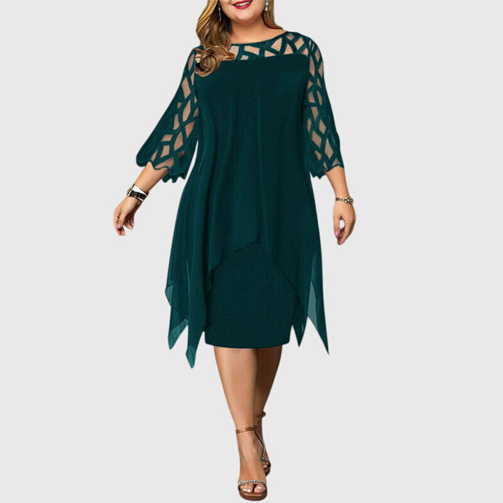 Juliana | Chic Tailored Midi Dress