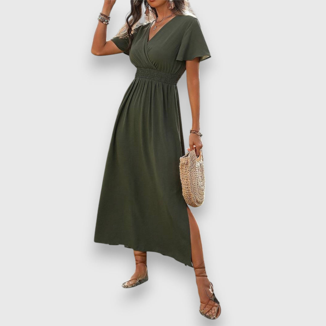 Greysen | Elegant Slim Fit Midi Dress