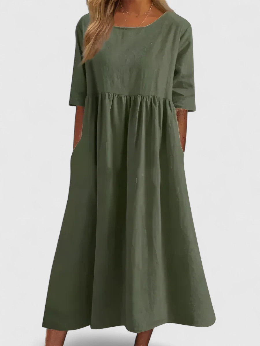 Cindy | Elegant Slim Fit Midi Dress
