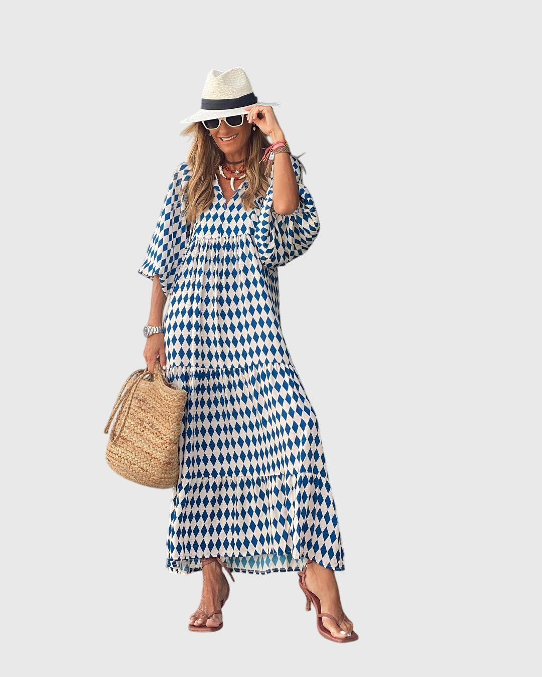 Sarah™ | Boho Chic Maxi Dress