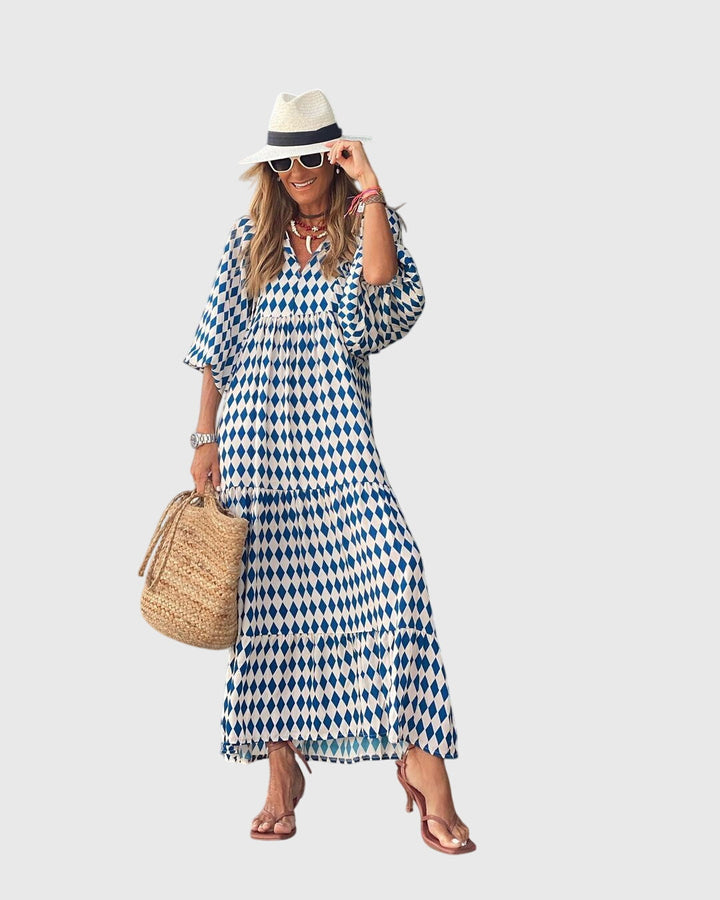 Sarah™ | Boho Chic Maxi Dress