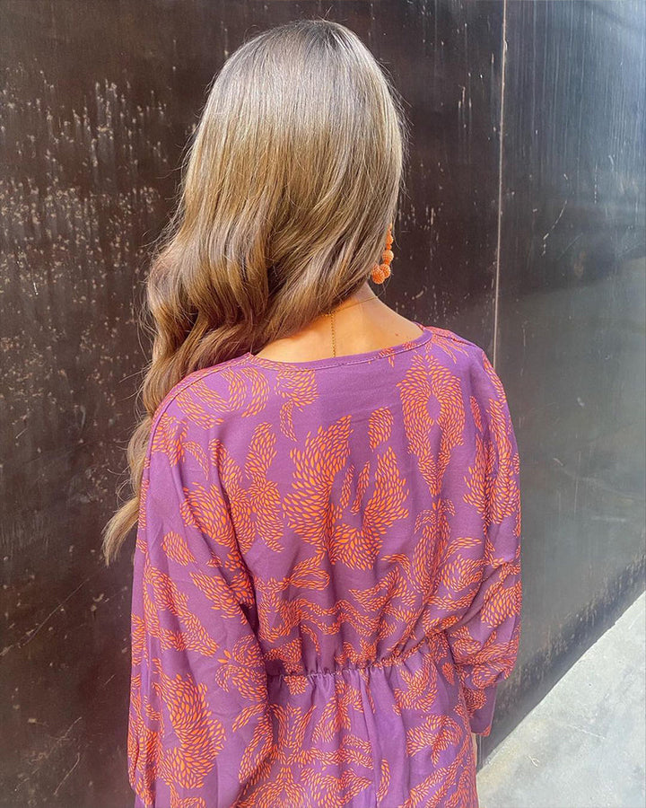 Clementine | Satin Knot Wedding Guest Dress