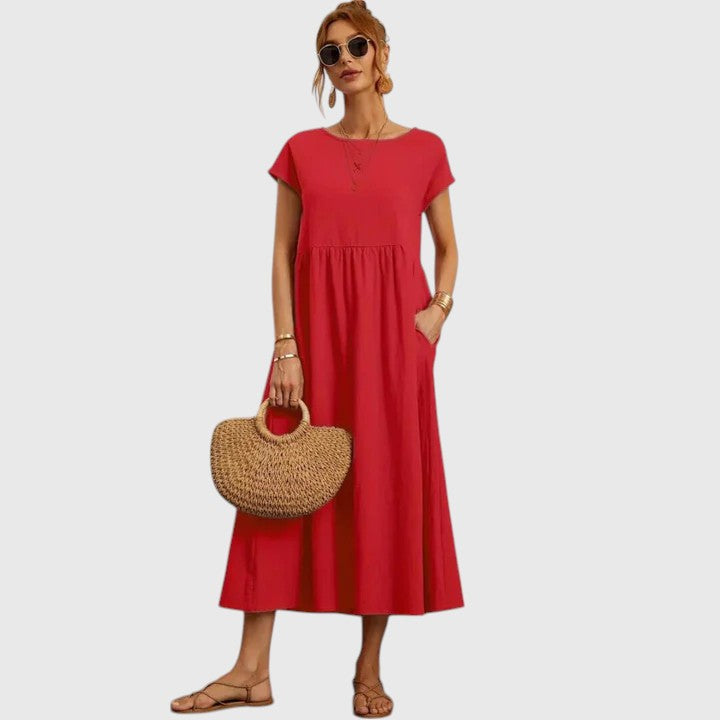 Fenella | Relaxed Casual Midi Dress