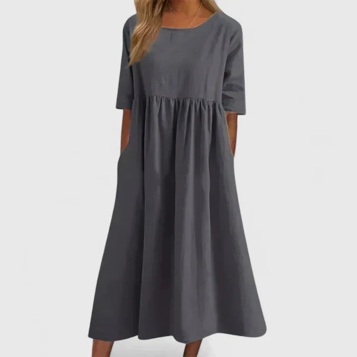 Thalyvia | Relaxed Summer Midi Dress