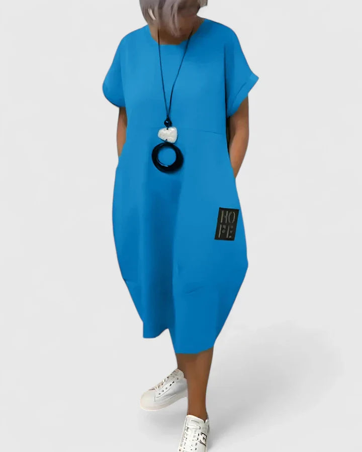 Thalyssiah | Relaxed Lightweight Midi Dress