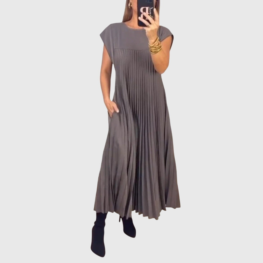 Mariana™ | Elegant Minimalist Midi Dress