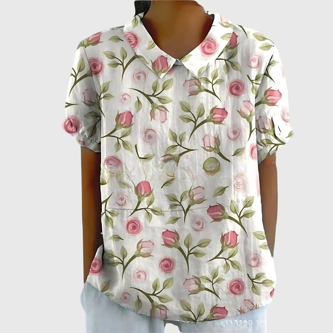 Jenna™ | Elegant Floral Blouse