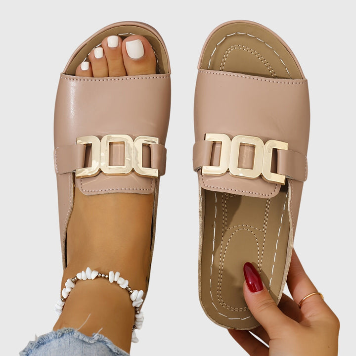 Kathryn™ | Buckle Strap Orthopedic Sandals