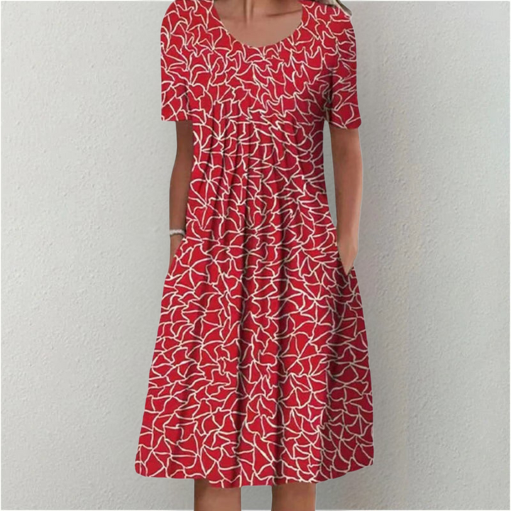 Olyverrah | Elegant Printed Maxi Dress