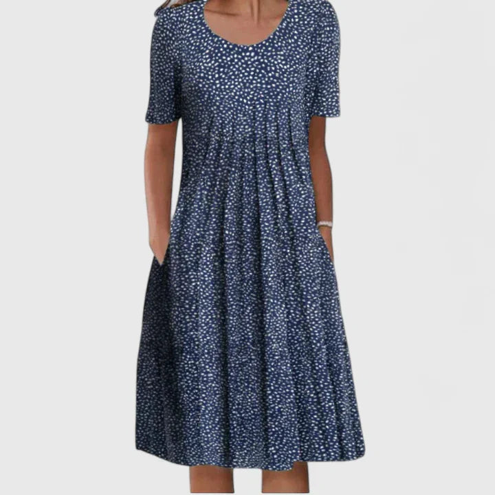 Olyverrah | Elegant Printed Maxi Dress