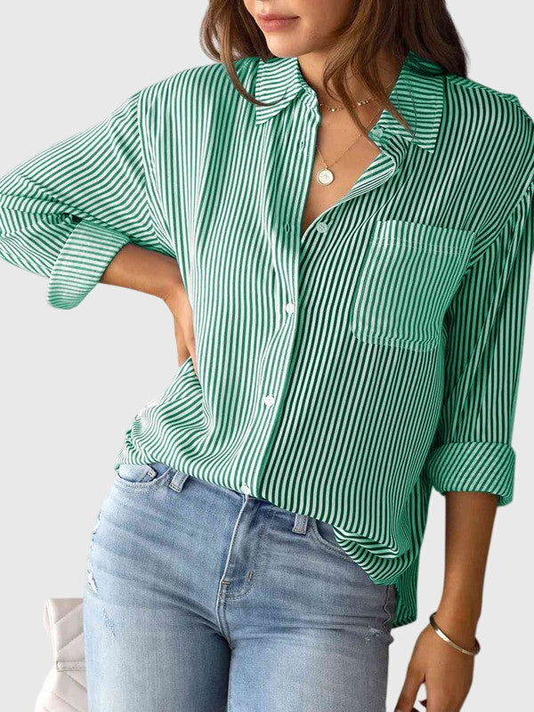Ariana™ | Collared Button-Up Shirt