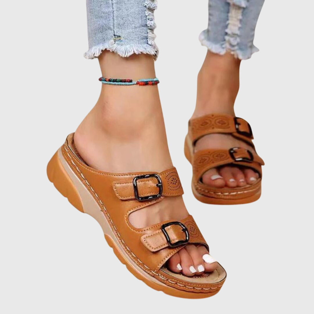 Diora™ | Orthopedic Leather Support Sandals