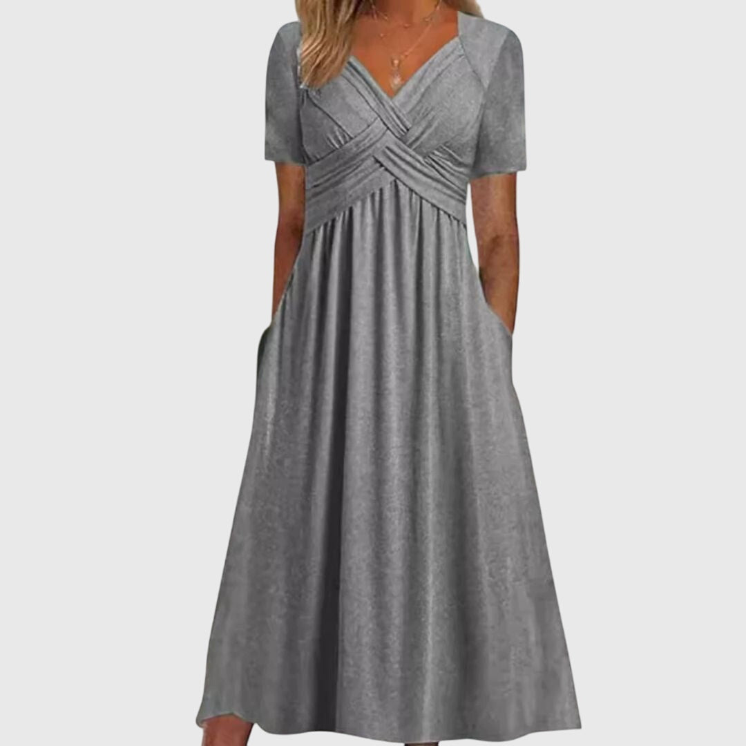 Amanda | Flattering Fit Midi Dress