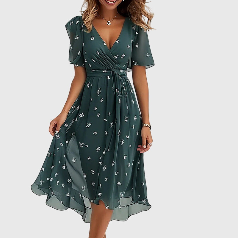 Catalina™ | Chic Tailored Midi Dress