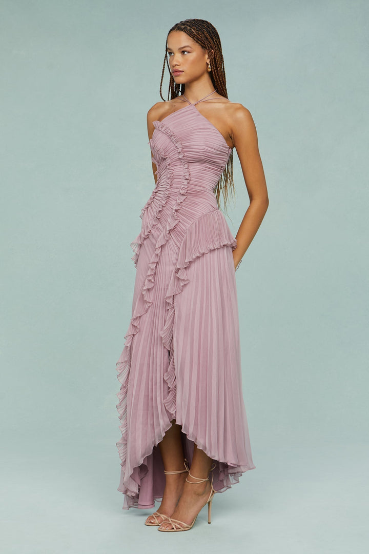 Estelle | Halter Wedding Guest Dress