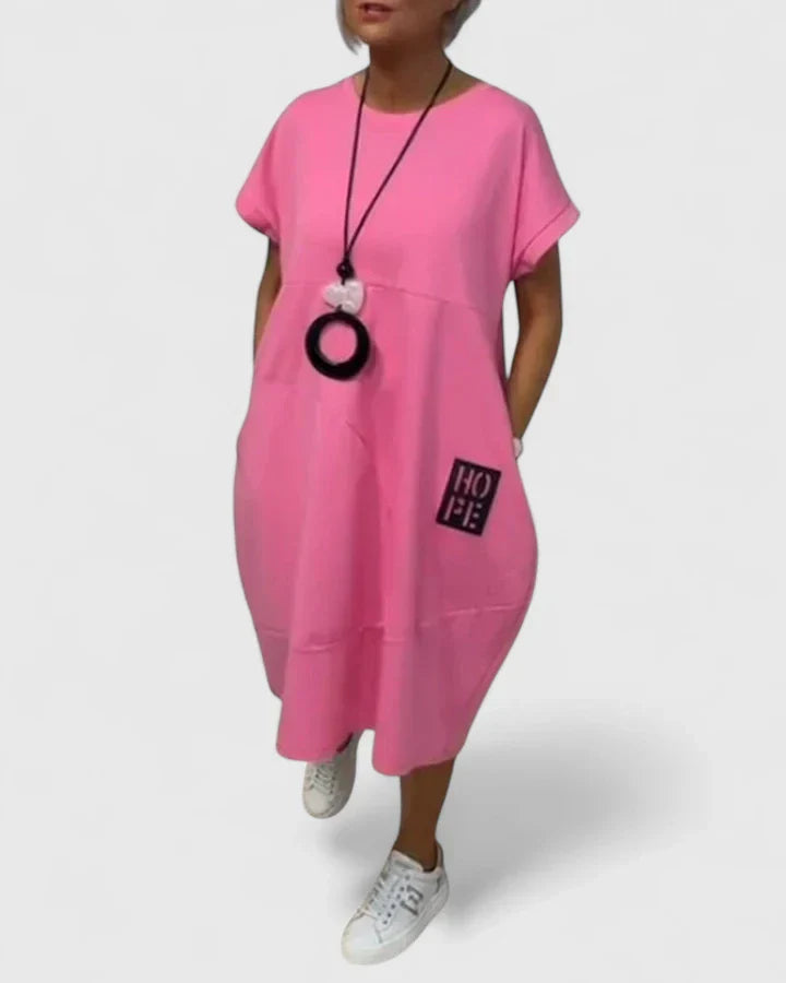 Thalyssiah | Relaxed Lightweight Midi Dress