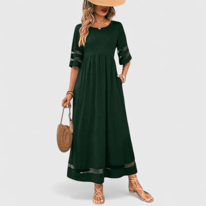 Delymarina | Elegant Classic Midi Dress