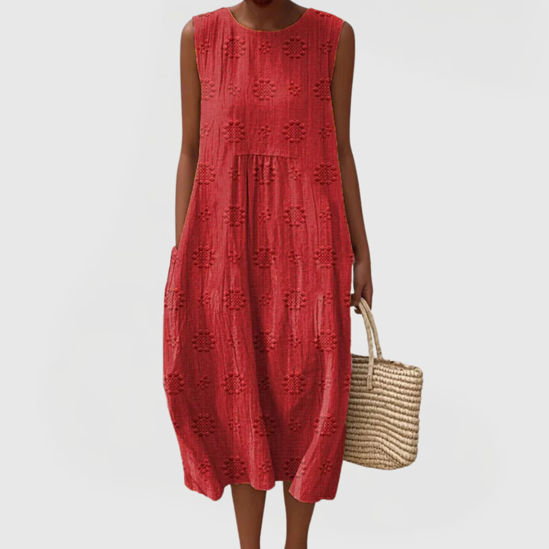 Teresa™ | Elegant Pocket Maxi Dress