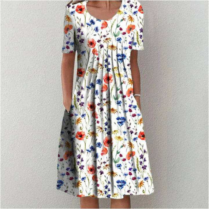 Olyverrah | Elegant Printed Maxi Dress