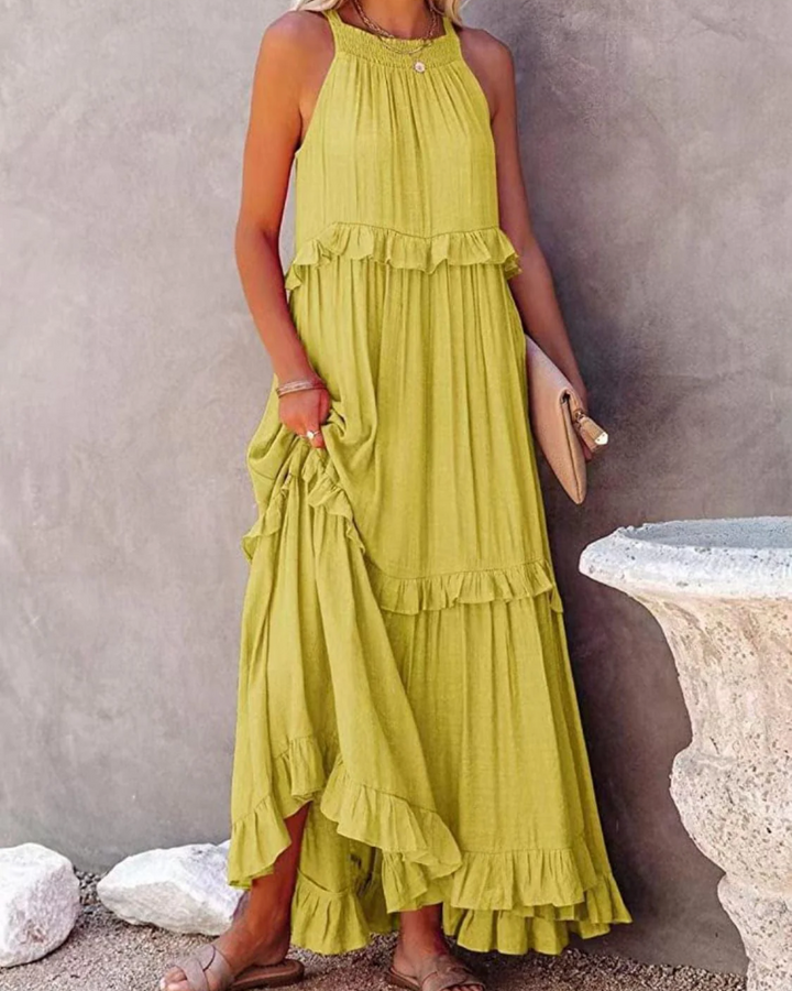 Millicent | Elegant Maxi Wedding Guest Dress