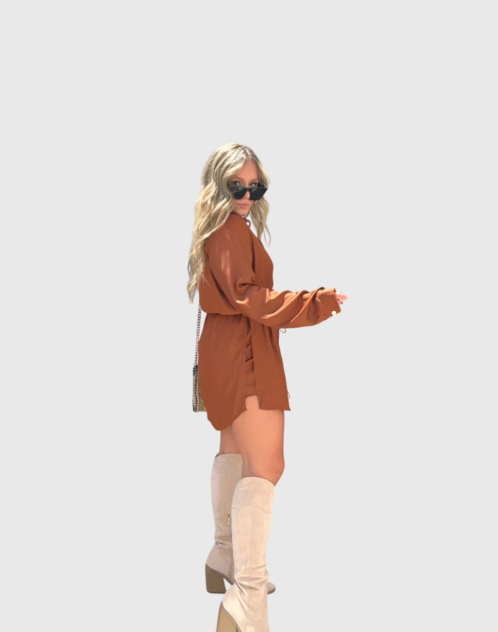 Nova™ | Elegant Romper-Style Dress