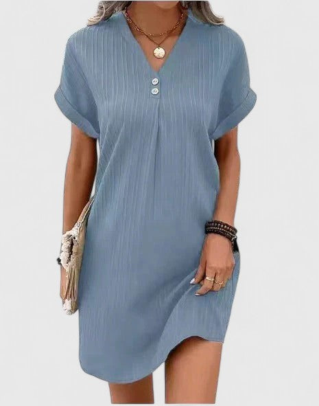 Massie | Elegant Draped Midi Dress