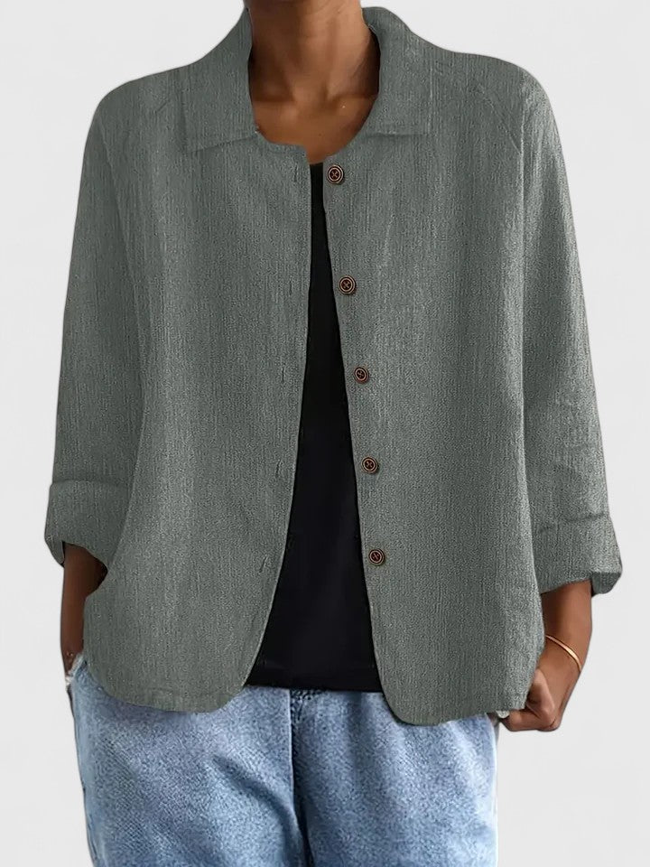 Claudine | Sophisticated Tailored Top