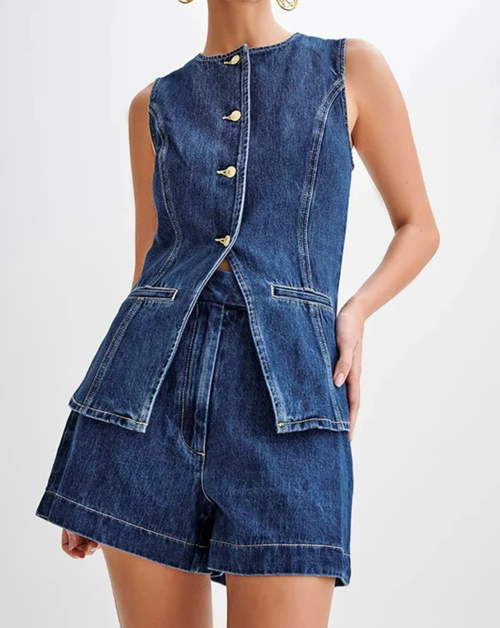Savannah | Denim Summer Set