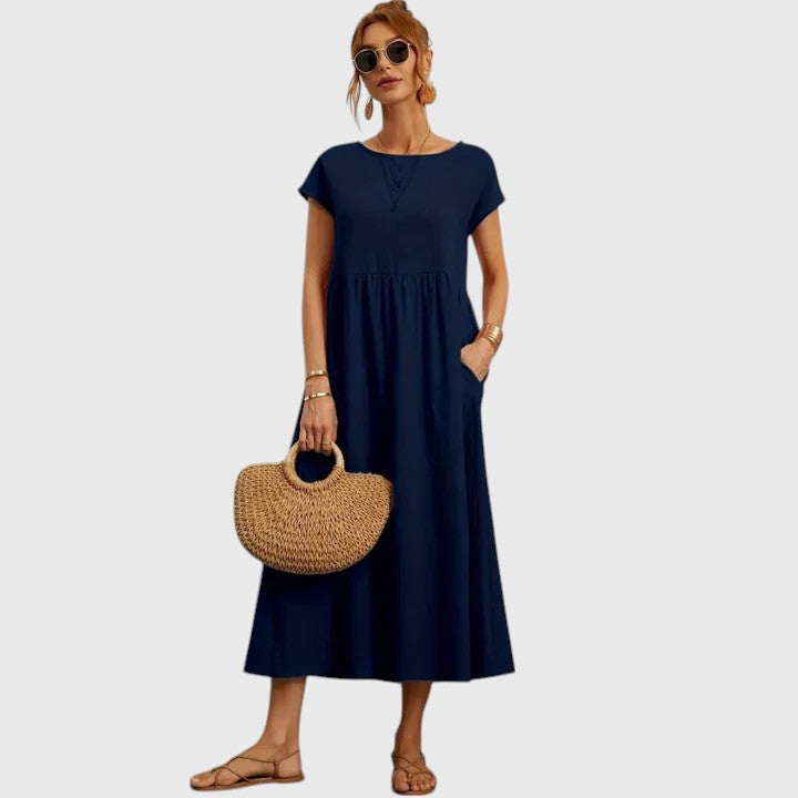 Fenella | Relaxed Casual Midi Dress