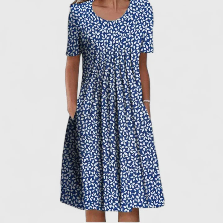 Olyverrah | Elegant Printed Maxi Dress