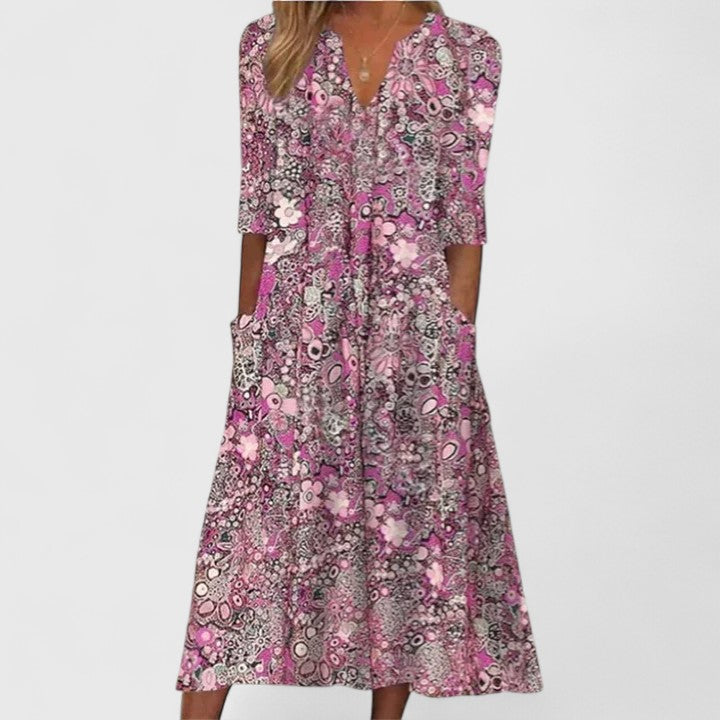 Queenie | Elegant Lightweight Summer Dress
