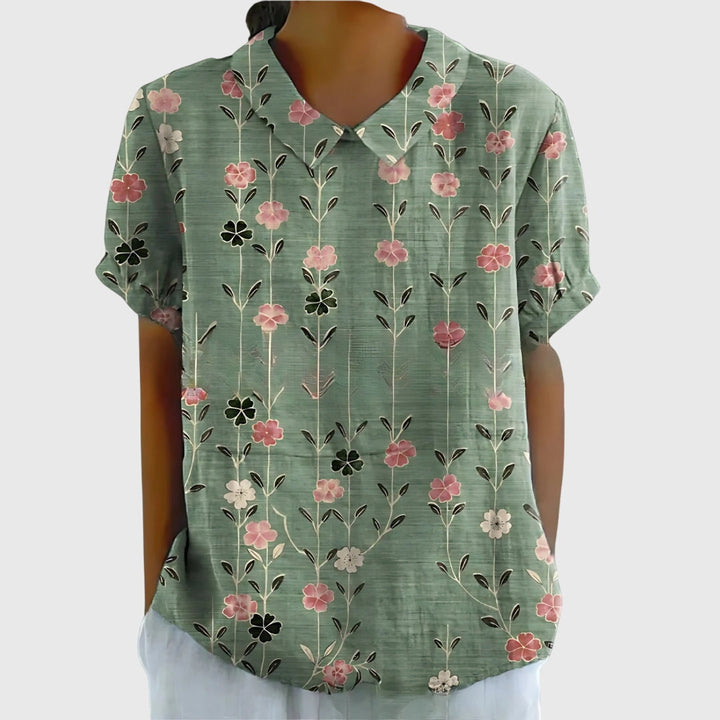 Jenna™ | Elegant Floral Blouse