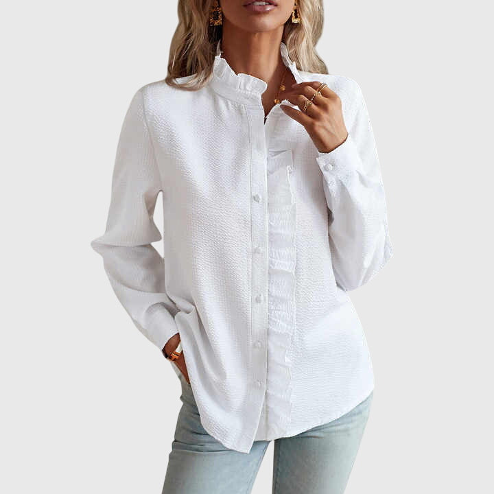 Kaitlyn™ | Elegant Satin Blouse