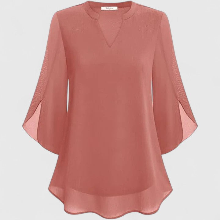 Ellie | Sophisticated Chiffon Blouse