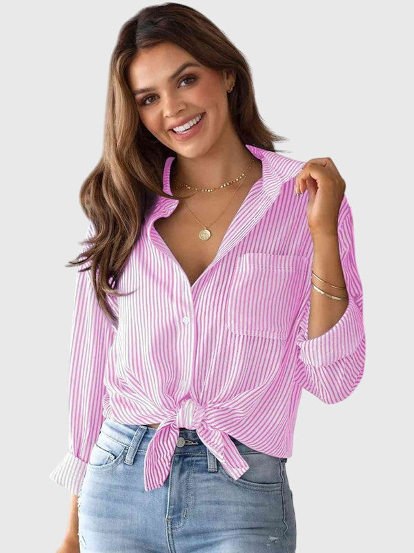 Ariana™ | Collared Button-Up Shirt