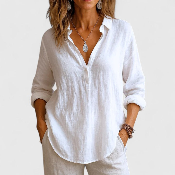 Franzina | Linen Comfort Blouse