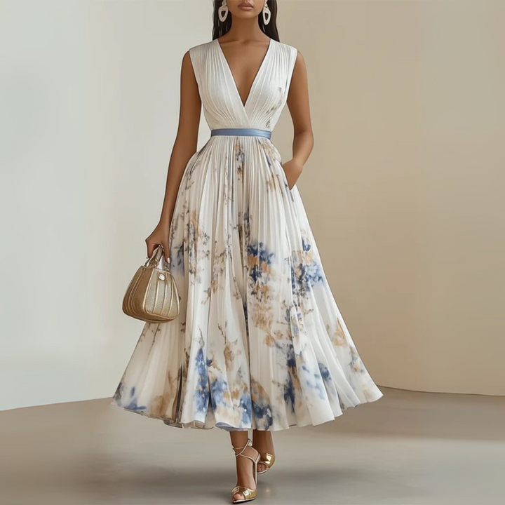 Maureen | Sleeveless Summer Wedding Guest Dress