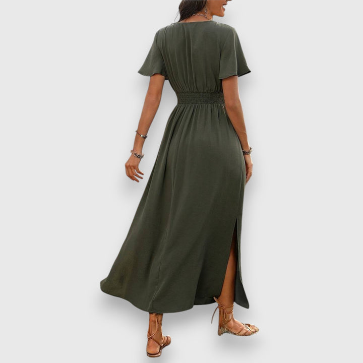 Greysen | Elegant Slim Fit Midi Dress