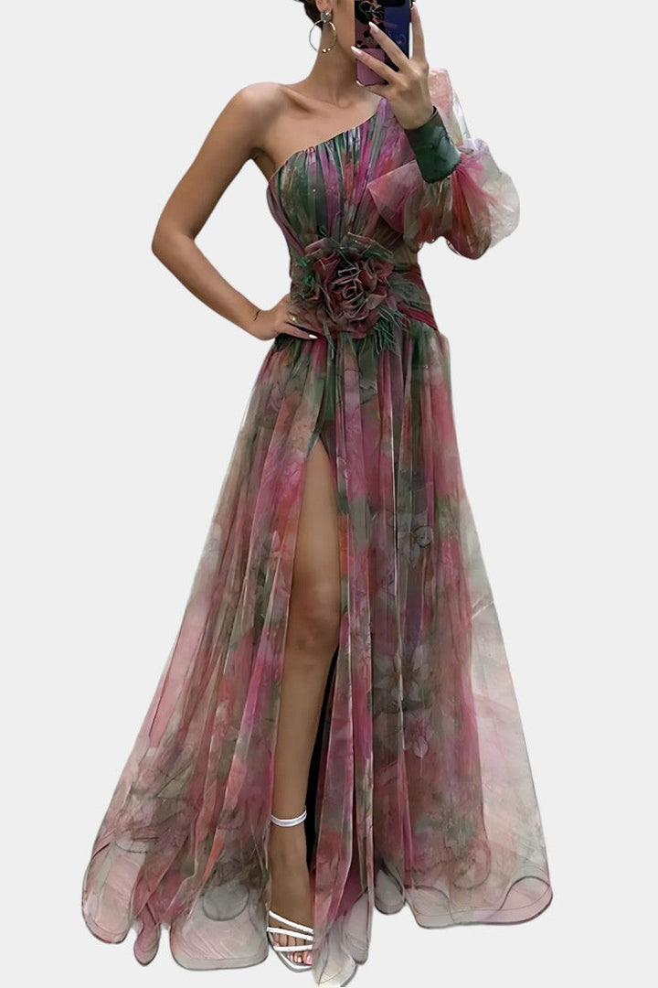 Danyzhel | Elegant Side-Slit Maxi Dress