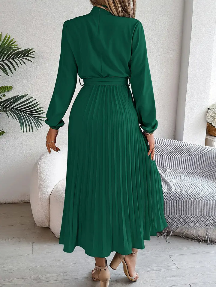 Rae | Pleated Midi Wedding Guest Dress