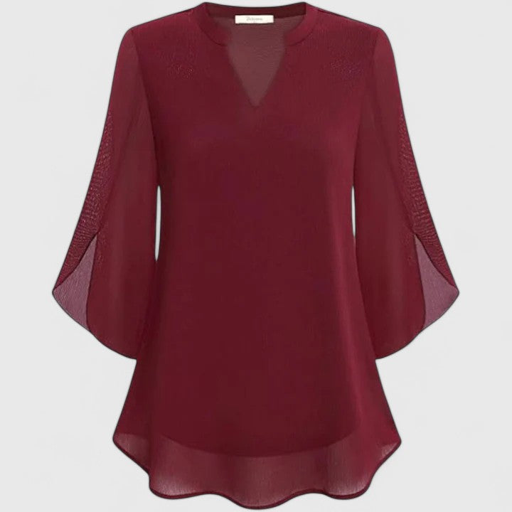 Ellie | Sophisticated Chiffon Blouse