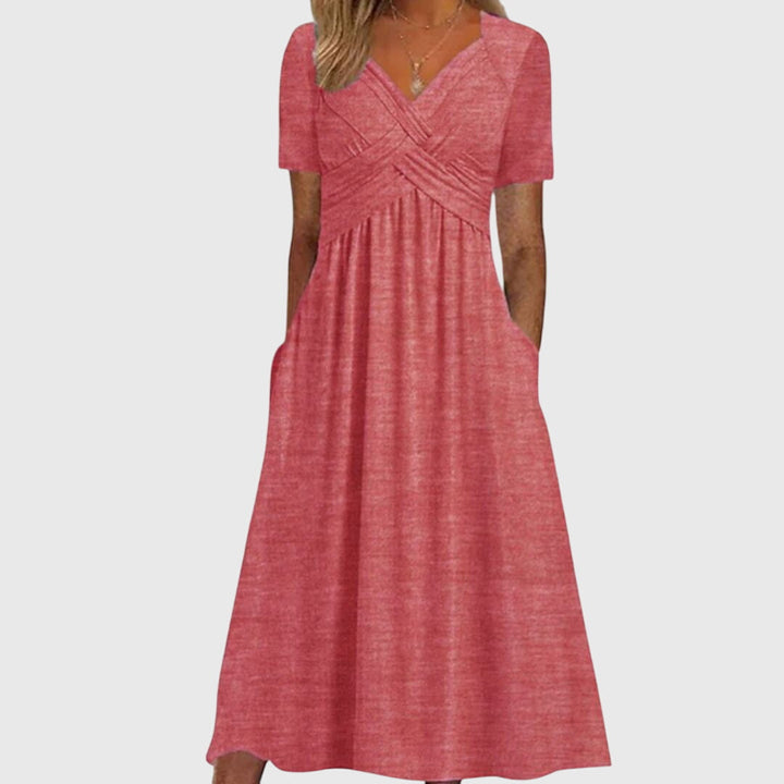 Amanda | Flattering Fit Midi Dress
