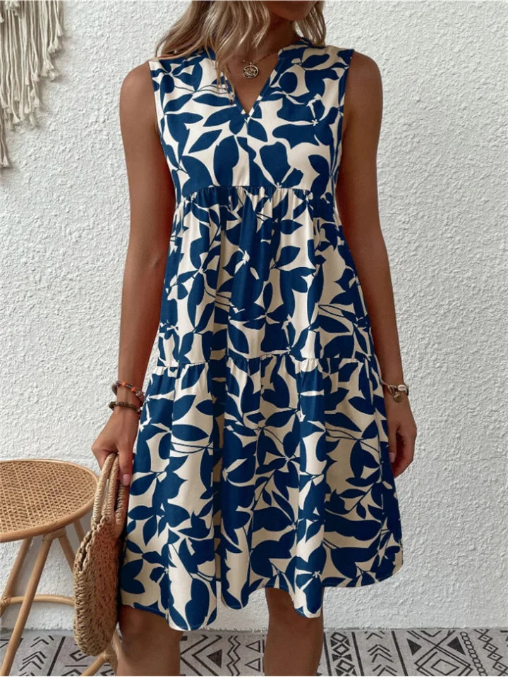 Beverly | Flowing Floral Wedding Guest Dress