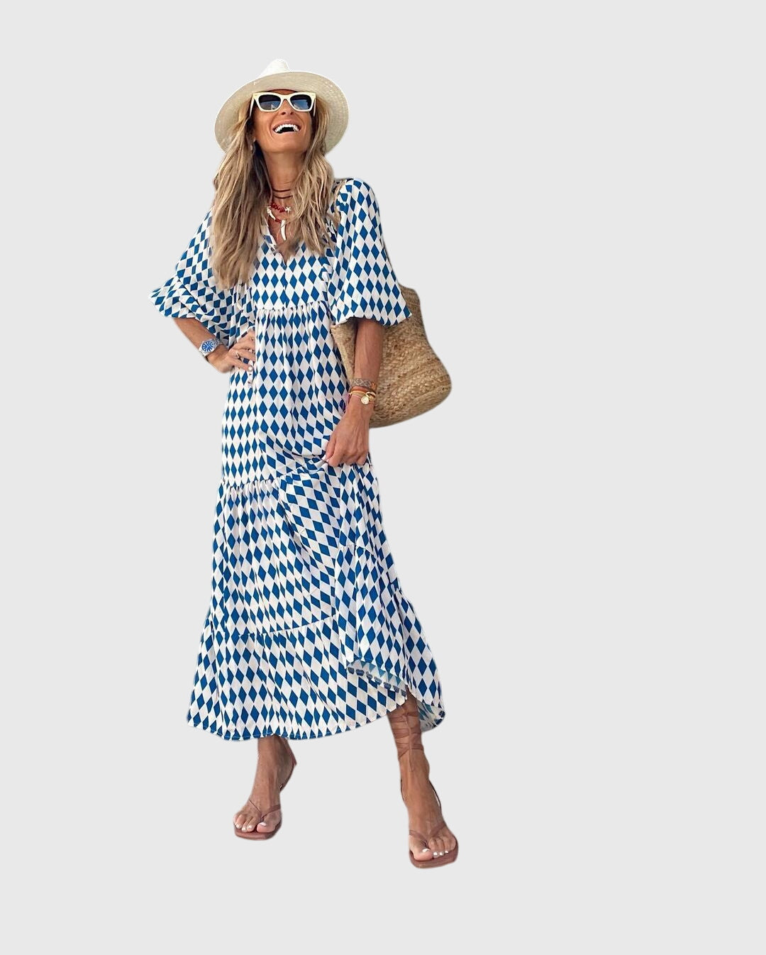 Sarah™ | Boho Chic Maxi Dress