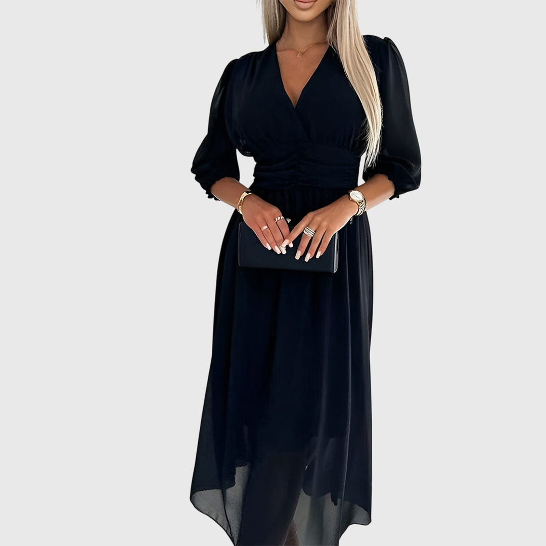 Chloe™ | Lightweight Silky Chiffon Maxi Dress