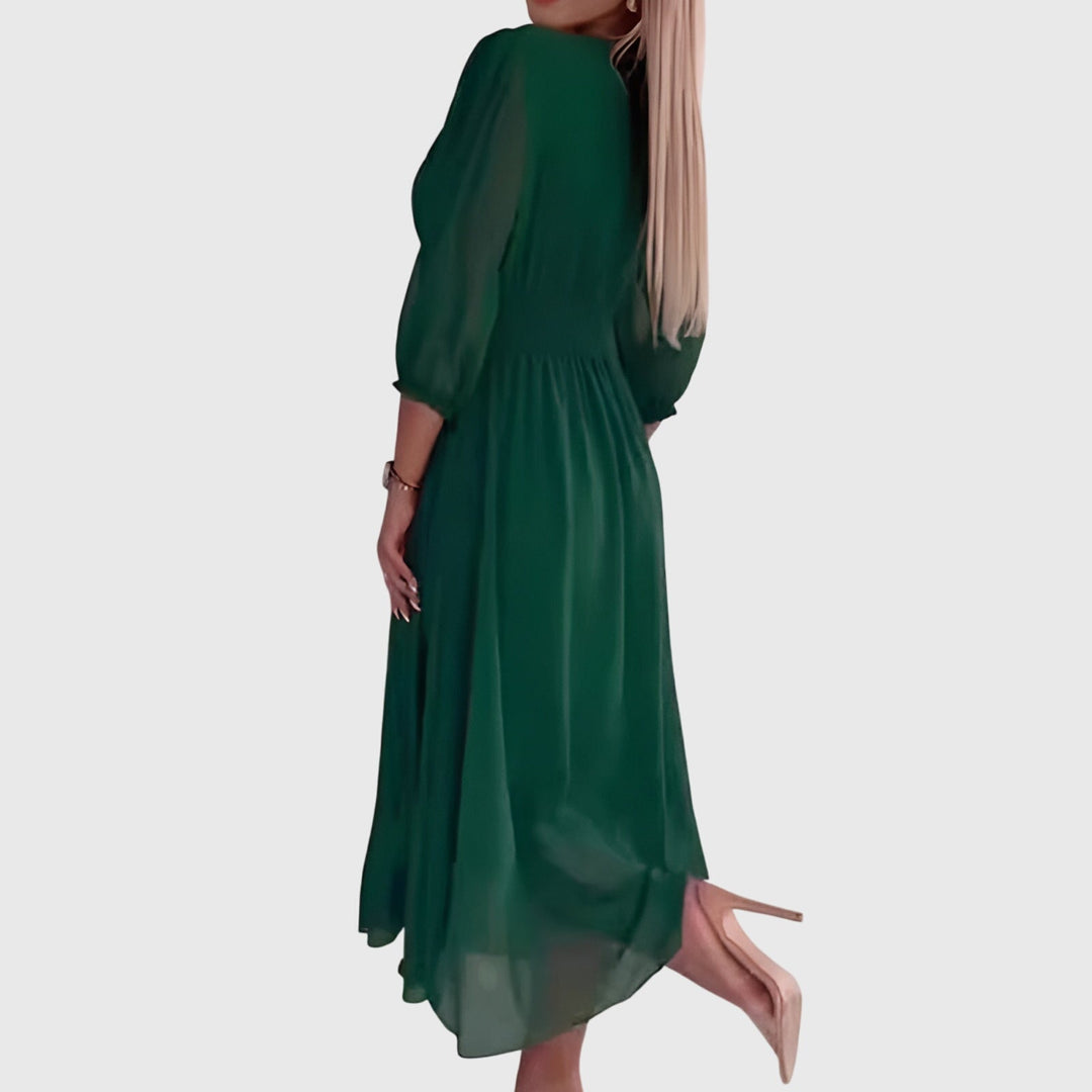 Chloe™ | Lightweight Silky Chiffon Maxi Dress