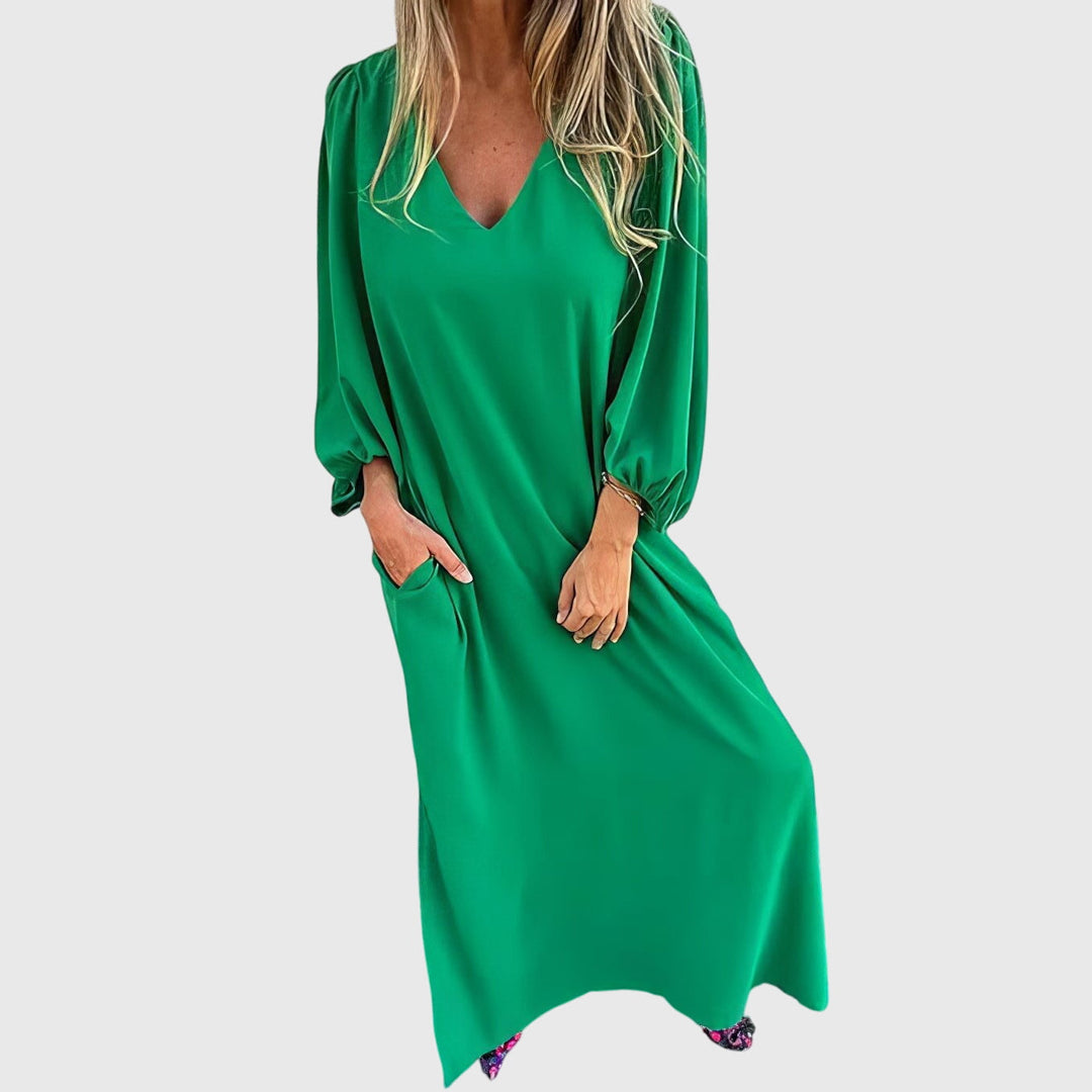 Carol™ | Relaxed Boho Maxi Dress with Pockets