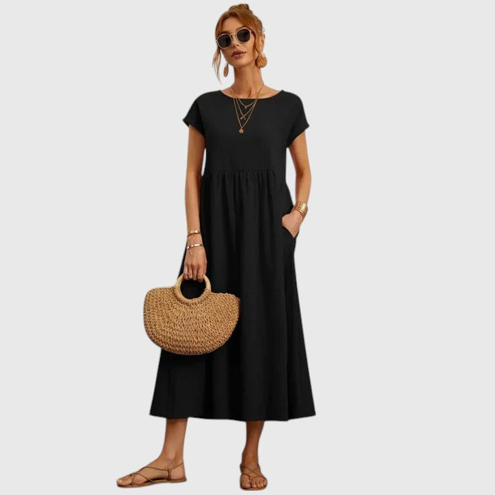 Fenella | Relaxed Casual Midi Dress