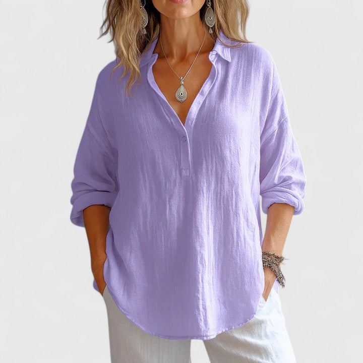 Franzina | Linen Comfort Blouse