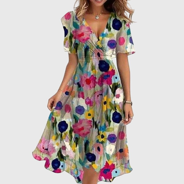 Catalina™ | Chic Tailored Midi Dress